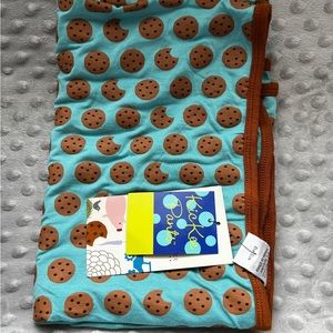 Nwt Kickee pants glacier cookie swaddle